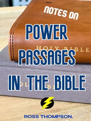 cover image of Power Passages in the Bible
